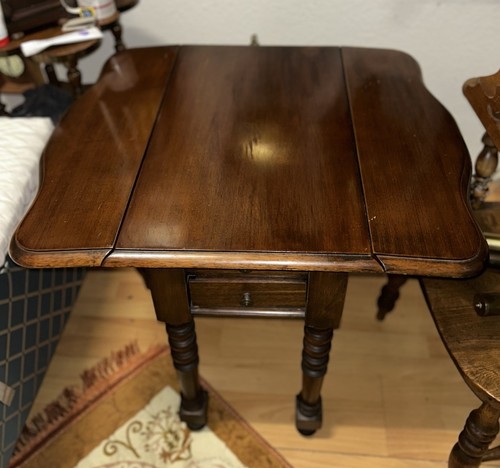 Antik klapptisch aus - antik,