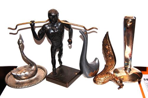 Konvolut alte guss figuren - konvolut, 5