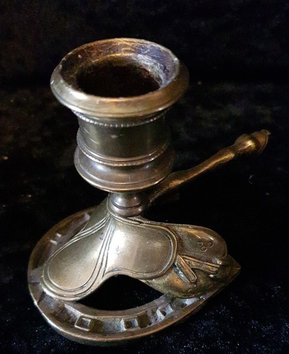 Kerzenhalter pferd sattel - kerzenhalter,