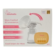 Elektrische Doppelte Milchpumpe, Brustpumpe mit 3 Abpumpmodi sowie 16 Saugstufen