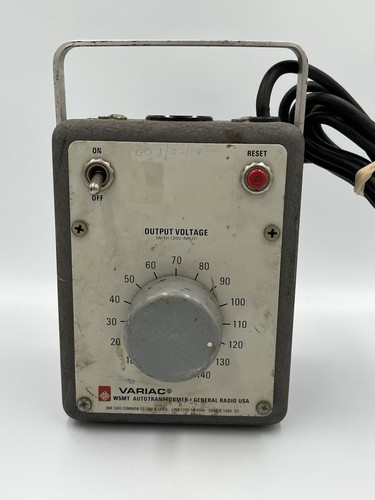 General radio variac w5mt - general,
