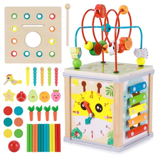 Baby motorikwürfel 1 - motorikwürfel, 10-in-1
