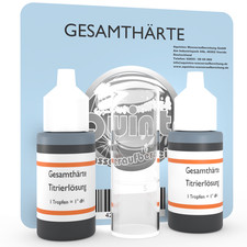 Wasserhärte testen Kalk im