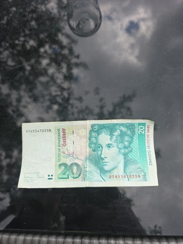 Deutsche mark banknote - 20, dm