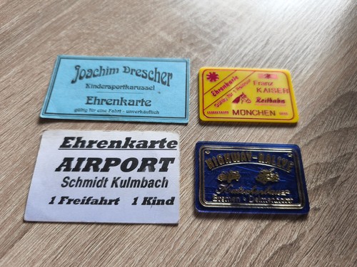 Fahrchip kirmes chip set 4 - fahrchip,,