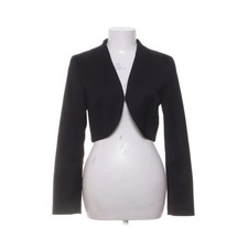 H&M, Bolero, Größe: 36, Schwarz, Elasthan/Wildlederimitat/Polyester/Viskose #y9k