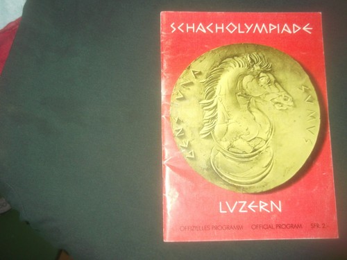 Schacholympiade luzern 1982 - schacholympiade,
