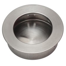 Griffmuschel Möbelgriff Muschelgriff Griff Einlassgriff Möbelgriffe Edelstahl