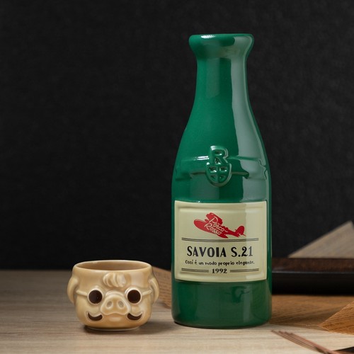 Studio ghibli porco rosso sake - ghibli,