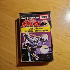 DAN SHOCKER Larry Brent 13 Der Dämon mit den Totenaugen Hörspiel Kasse. EUROPA 