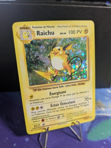Pokemon karte raichu - karte, holo