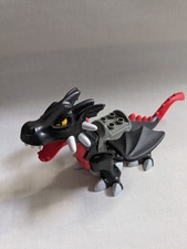 Duplo Schwarzer Drache Schwarz Rot Drachen  Ritter Castle 4777 4785 7846 4784