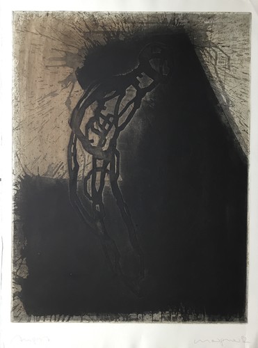 Michael morgner radierung - morgner,