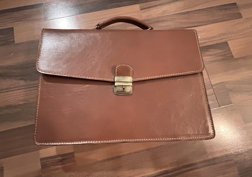 Vintage aktentasche echtleder - vintage,