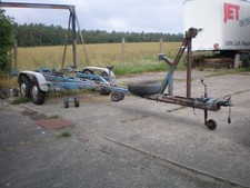 Bootstrailer mit KFZ - Brief - zul. ges. Gewicht 2000 Kg - top als Hafentrailer