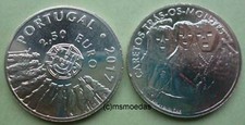 Portugal 2,50 Euro 2017 Masken