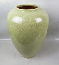 Silberdistel Keramik Vase