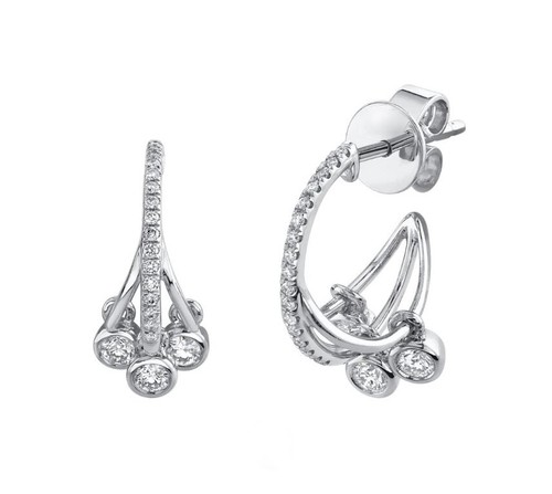 14k weißgold diamant - 14k,