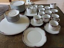 Kaffeeservice für 12 Personen - Eschenbach mit Dekor - 41 Teile