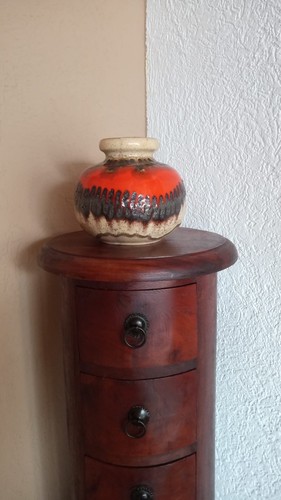 Fat lava vase vintage - fat,