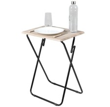 Urban Living Klapptisch faltbarer Tisch 48x38x66 cm klappbarer Beistelltisch