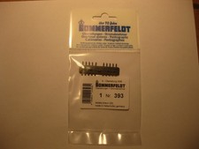 Sommerfeldt Oberleitung Spur N, Isolator, braun, 20 Stück, Artikel 393