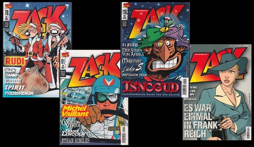 Zack comic magazin mosaik - zack, comic-magazin