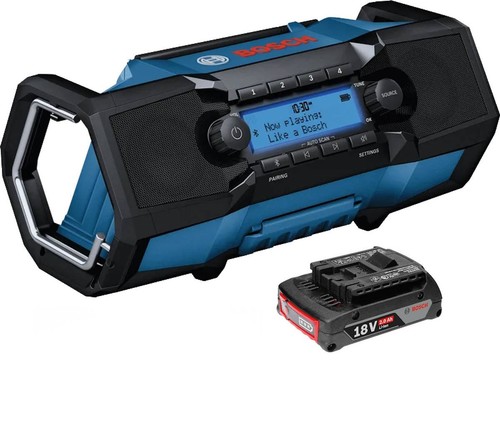 Bosch akku baustellenradio - bosch, gpb