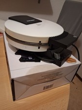 Cloer 181 Waffelautomat, Hörnchen Neujahrseisen Weiß