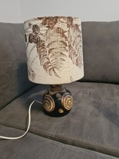 Fat Lava Keramik Lampe Vintage Tischlampe 1960