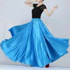 Damen Satin Latein Tanzrock