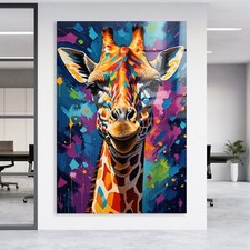 ✅GIRAFFE POPART SPLASH INK