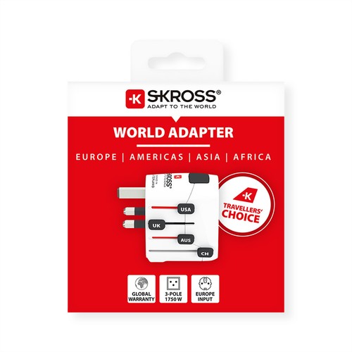 Skross pro reiseadapter - skross,