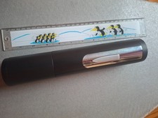 Tchibo Elektrischer Korkenzieher Flaschenöffner für Wein Schwarz/Silber 