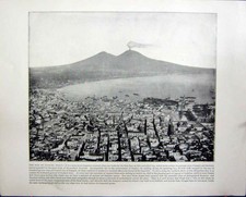 Original alter antiker Druck