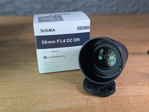 Sigma 56mm dn sony - dc,