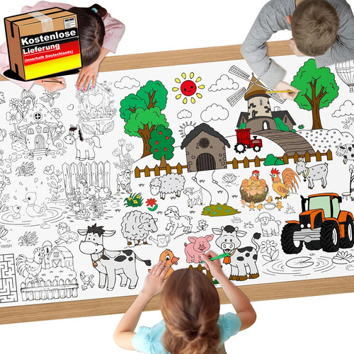 Kreative tischdecke kinder - kreative,