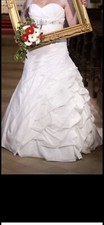 Brautkleid kleemeier weiß - brautkleid,