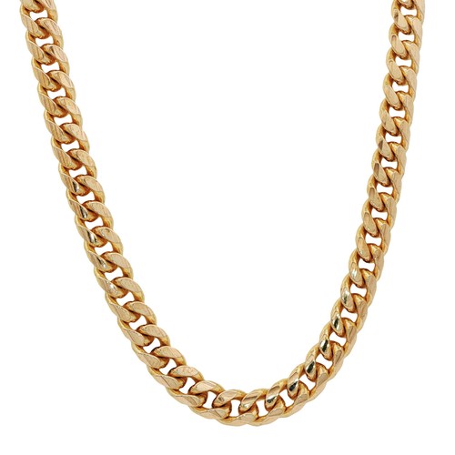 Panzerkette gelbgold 14k 585 - panzerkette,
