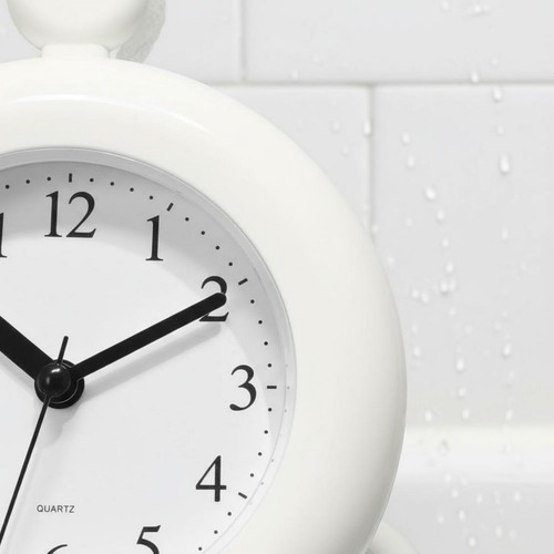 Leise uhr mit saugnapf - leise,