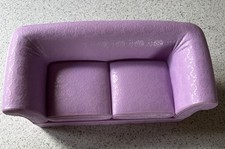 Vintage Barbie lila Blumen