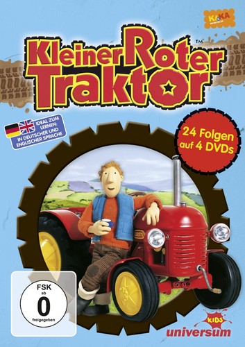 Kleiner roter traktor - traktor,