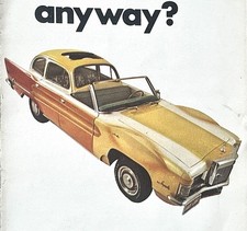 USA ANYCAR 1971 - Folder zum US-Spleen frühe 70er Jahre