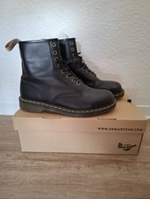 Dr. Martens vegan Gr. 46 (1460 Felix Rub Off 8-Eye Black) - gebraucht