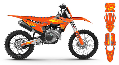 Ktm dekor aufkleber sxf - dekor,
