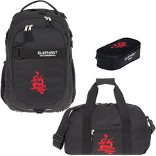 Schulrucksack 3 T Set Mädchen Jungen Elephant Signature Sporttache Mäppchen rsmb