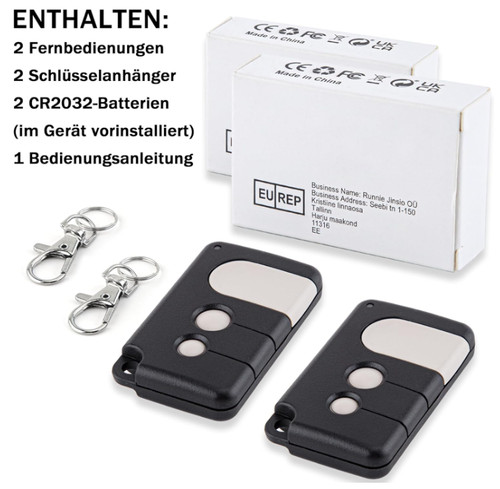 2stk handsender für - 2stk,