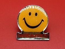 Smiley / Hagebaumarkt Pin Anstecker Werbung Reklame
