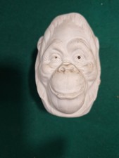 Affenkopf VASE Porzellan