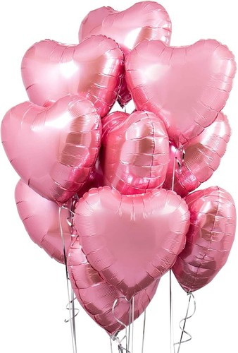 Stück rosa herzballons - stück,